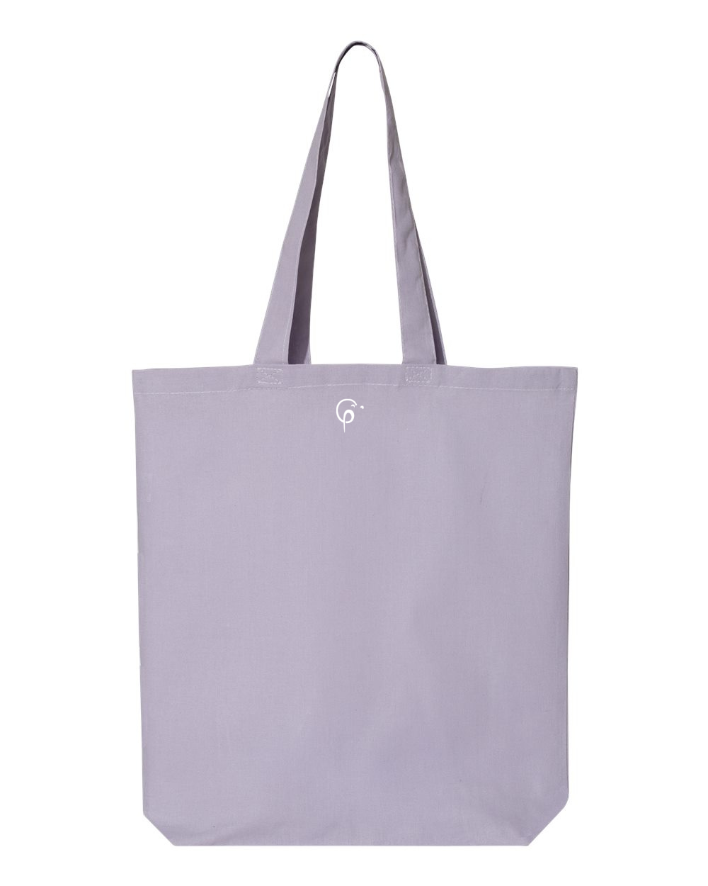 Life is Better With Dogs Cotton Tote Lavender