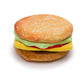 Sit N' Stay Cheeseburger Dog Toy