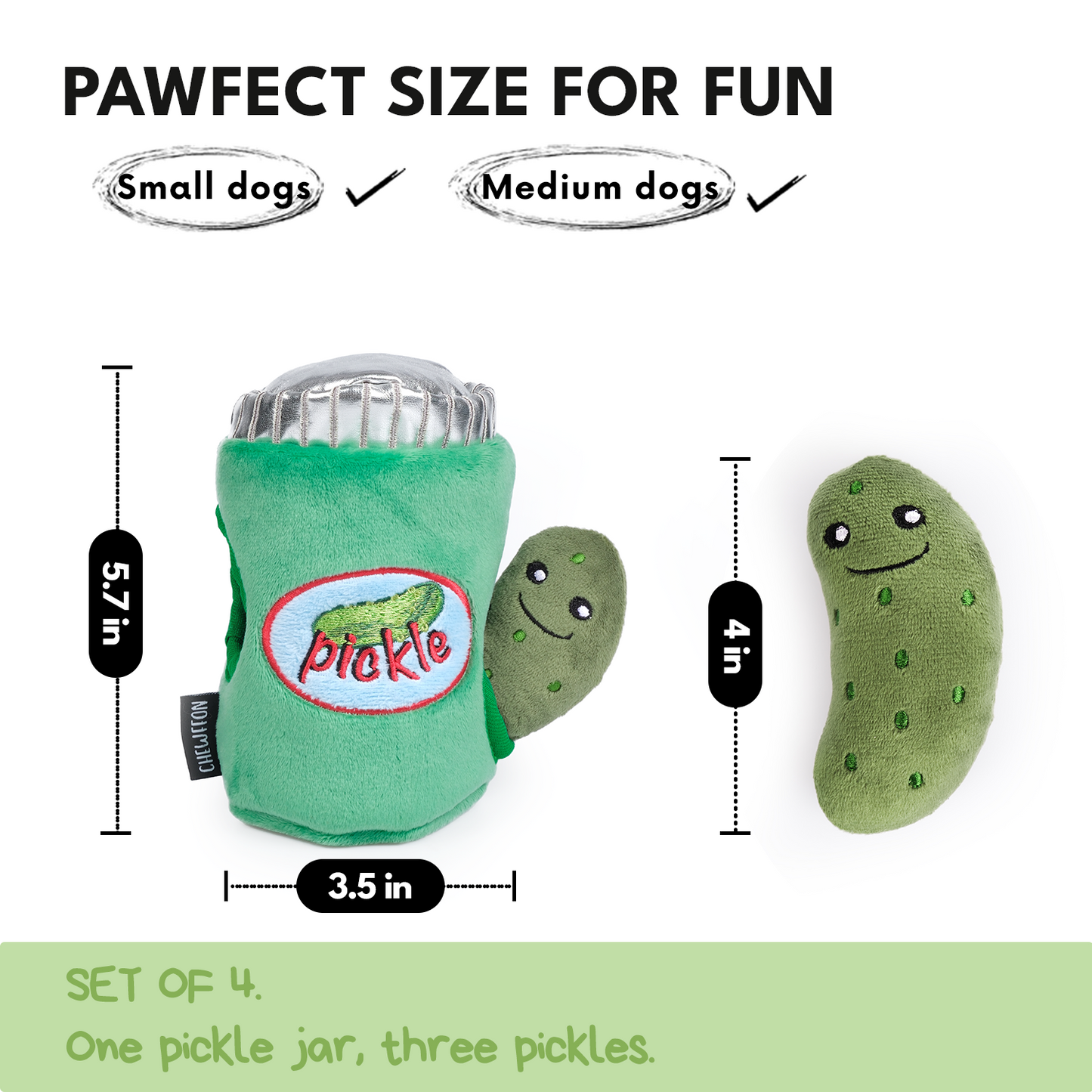 Pickle Set Hide & Seek Dog Toy