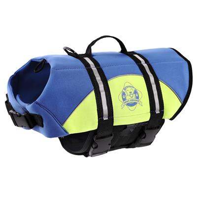 Dog Life Jacket - Neoprene Blue&Yellow