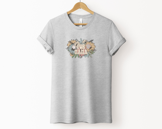 [20% OFF] Fur Mama Crewneck T-shirt, Heather Grey