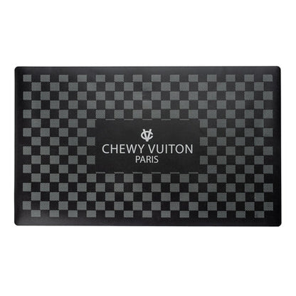 Black Checker Chewy Vuiton Placemat