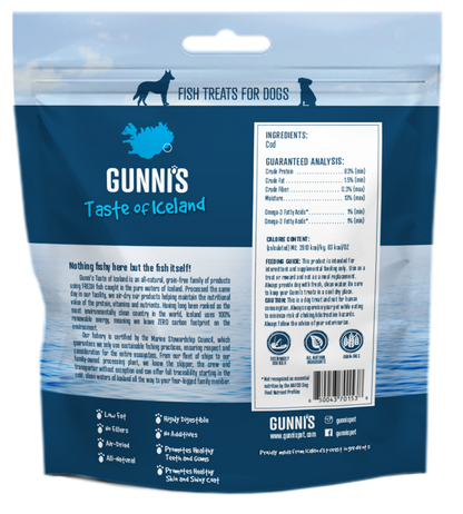 Gunni's Cod Wafers 5oz
