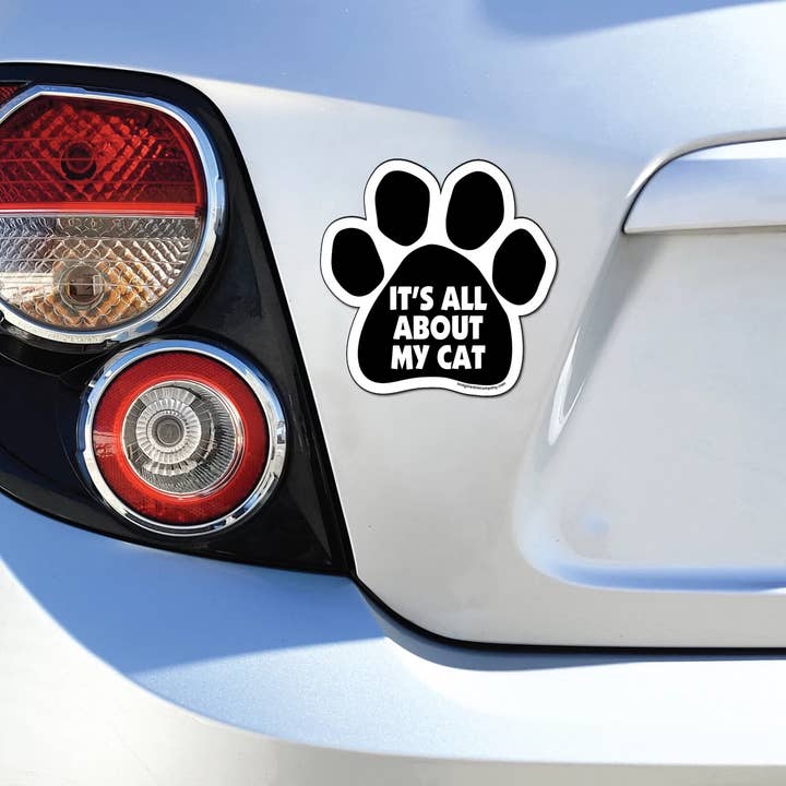 Car Magnet -  It's All About My Cat