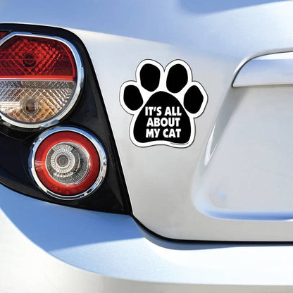 Car Magnet -  It's All About My Cat