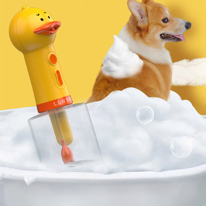 Pet Bubble Machine – Yellow Duck