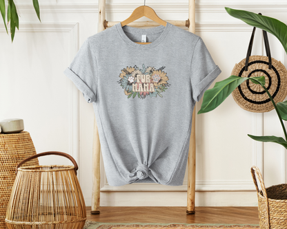 [20% OFF] Fur Mama Crewneck T-shirt, Heather Grey