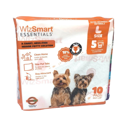 Wizsmart Essentials Dog Pads - Large 10 Ct