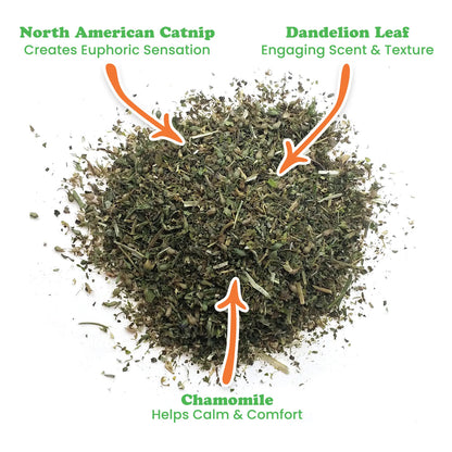 Whisker Tickler - Chamomile, Dandelion & Catnip Blend