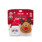 Christmas Santa/Reindeer 2-Pack Cat Toy