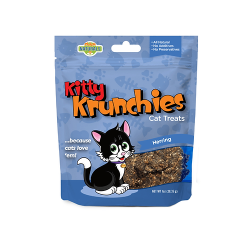 Kitty Krunchies Herring Treats 1oz