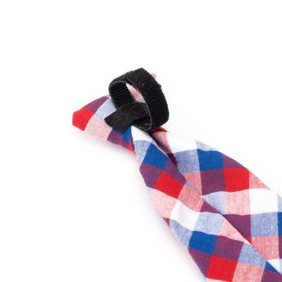 Red/White/Blue Check Neck Tie