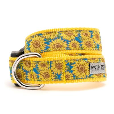 Sunflowers Dog Collar