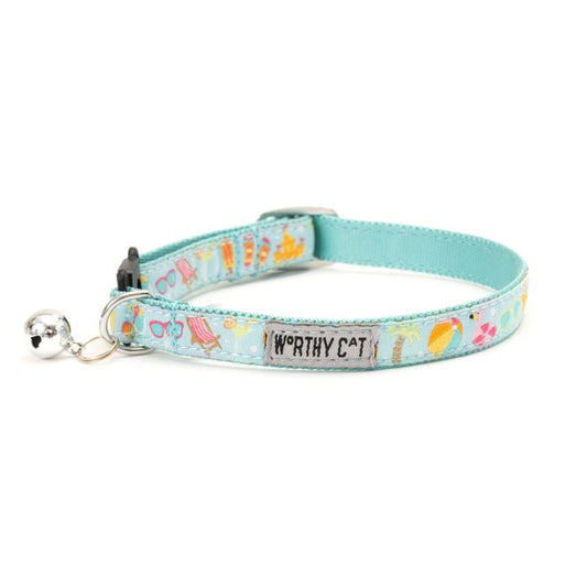 Life's A Beach Cat Collar
