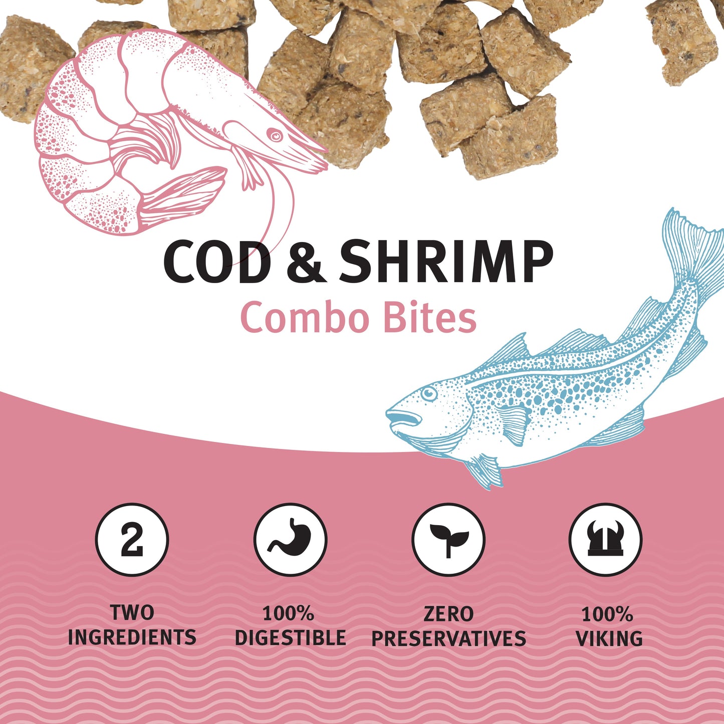 Icelandic+ Cod & Shrimp Combo Bites 3.5oz