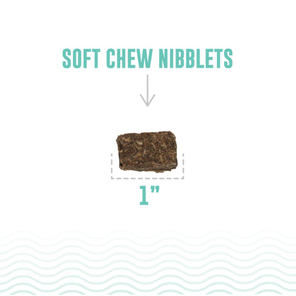 Icelandic+ Soft Chew Nibblets Salmon & Seaweed Cat Treats 2.25oz