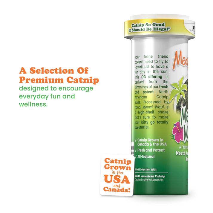 Meowijuana | Meowi-Waui - Ground Catnip and Catnip Buds