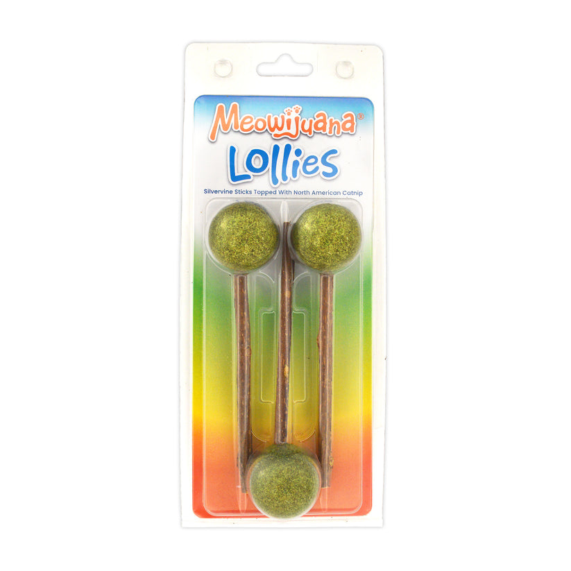 Lollies - Silvervine Sticks with Catnip