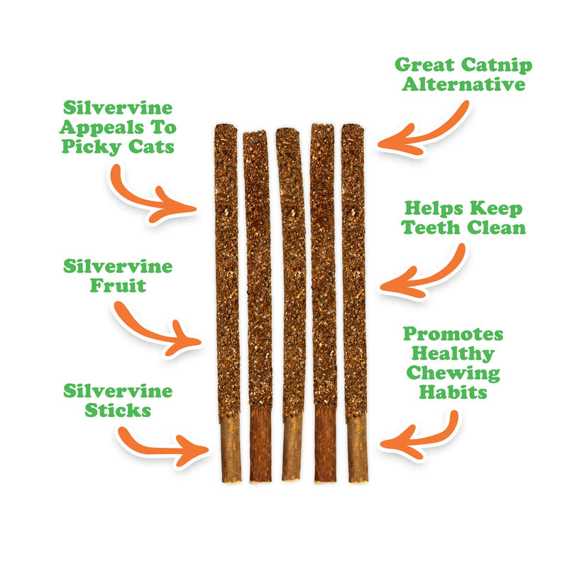 Meowijuana | Silvervine Fruit Sticks