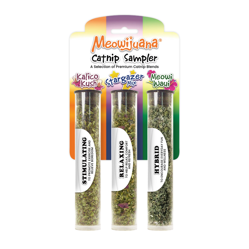 Meowijuana | Catnip Sampler 3 Pack