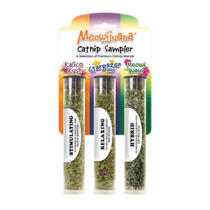 Meowijuana | Catnip Sampler 3 Pack