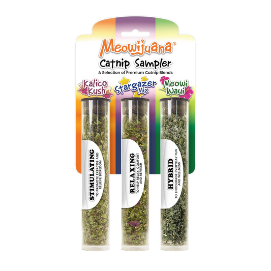 Meowijuana | Catnip Sampler 3 Pack