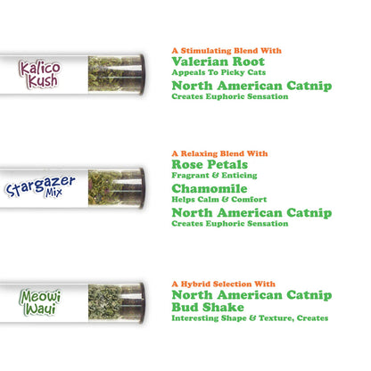 Meowijuana | Catnip Sampler 3 Pack