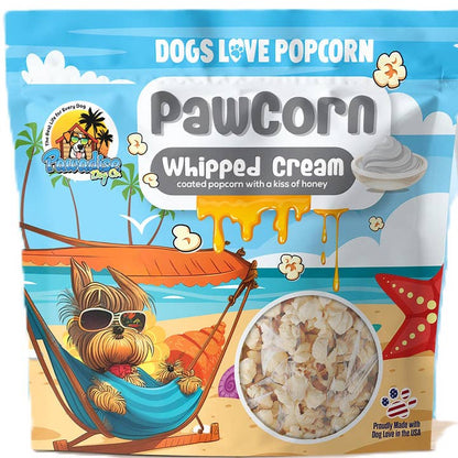 PawCorn Healthy Dog Treats - Whipped Cream