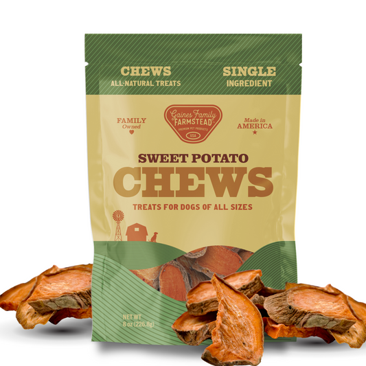 Gaines Family Farmstead | Sweet Potato Chews 8oz