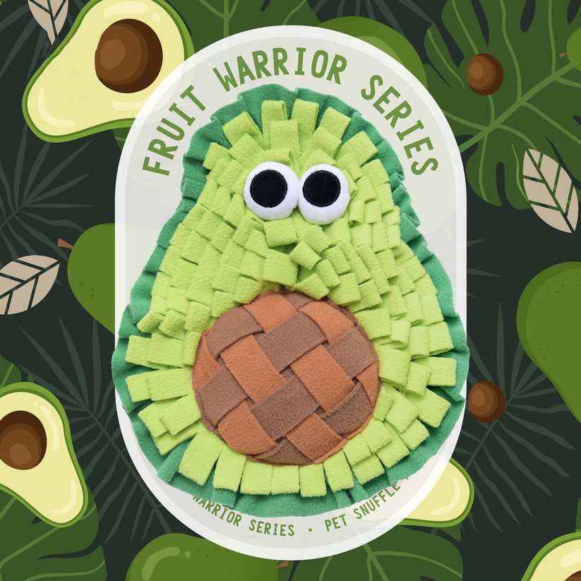 Dog Snuffle Mat - Fruit Snuffle Mat, Avocado
