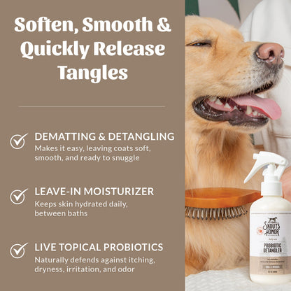 Skout's Honor Probiotic Detangler - Dog of the Woods (Sandalwood & Vanilla) 8oz