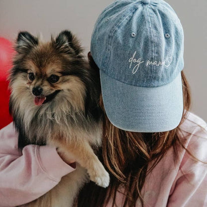 Dog Mama Denim Hat