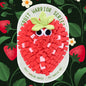 Dog Snuffle Mat - Fruit Snuffle Mat, Strawberry