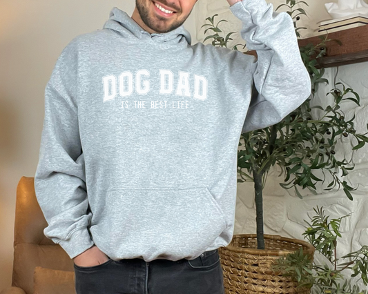 Dog Dad Hoodie, Sport Grey