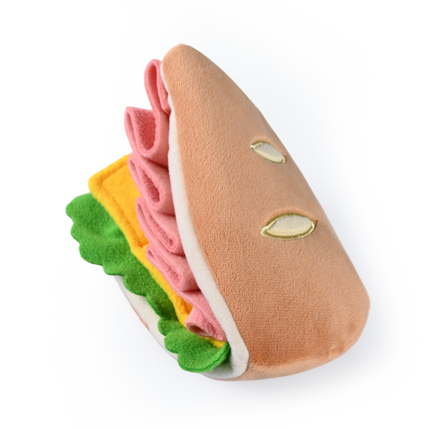 Half Sandwich Snuffle Plush Toy