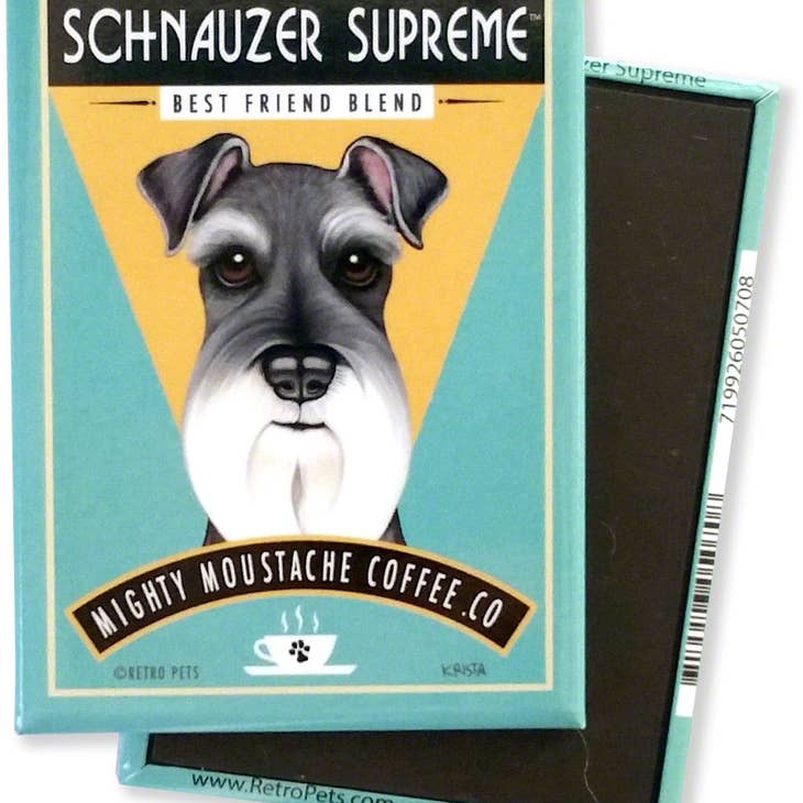 Dog Magnet - Schnauzer "Schnauzer Supreme"