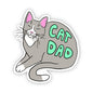 Cat Sticker -  Cat Dad