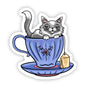Cat Sticker -  Cat Tea