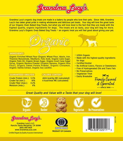 Grandma Lucy's Organic Banana & Sweet Potato 14oz