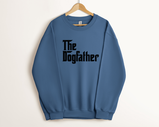 The Dogfather Sweatshirt, Indigo Blue