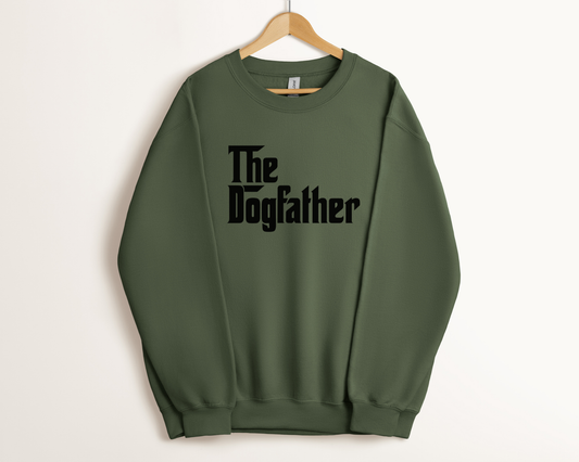 The Dogfather Sweatshirt, Military Green