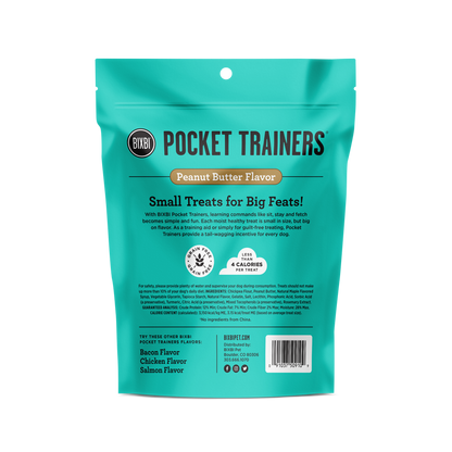 Bixbi Pocket Trainers - Peanut Butter 6oz