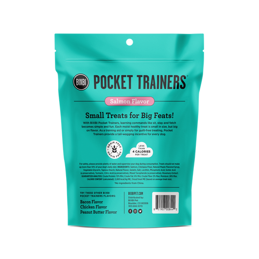 Bixbi Pocket Trainers - Salmon 6oz