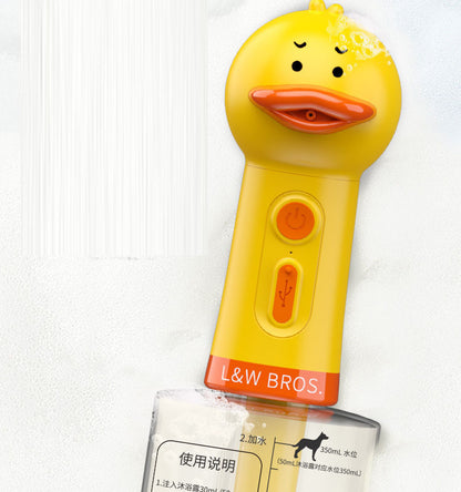 Pet Bubble Machine – Yellow Duck