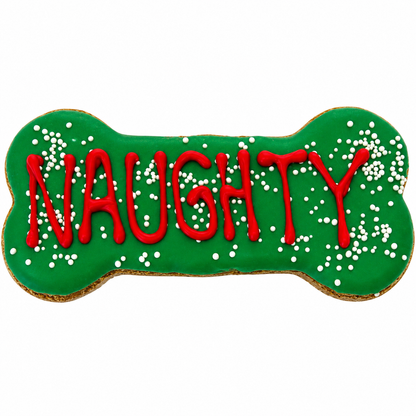 Naughty / Nice 6" Dog Bones