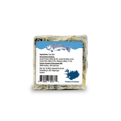 Icelandic+ Cod Skin Large Cube Dog Treat