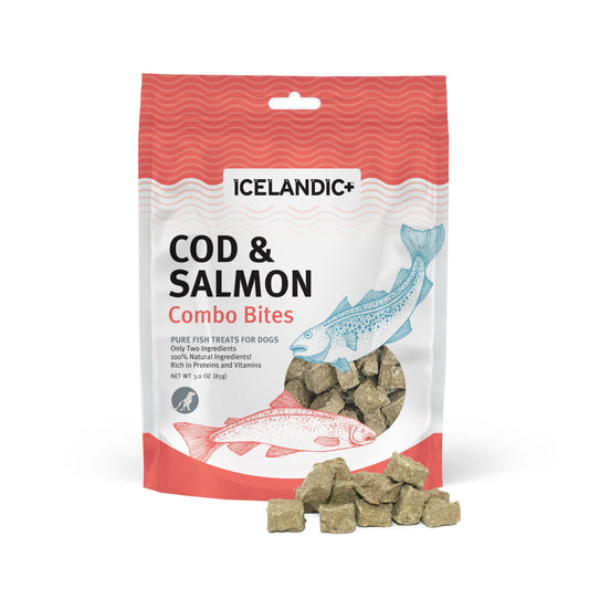 Icelandic+ Cod & Salmon Combo Bites 3.5oz