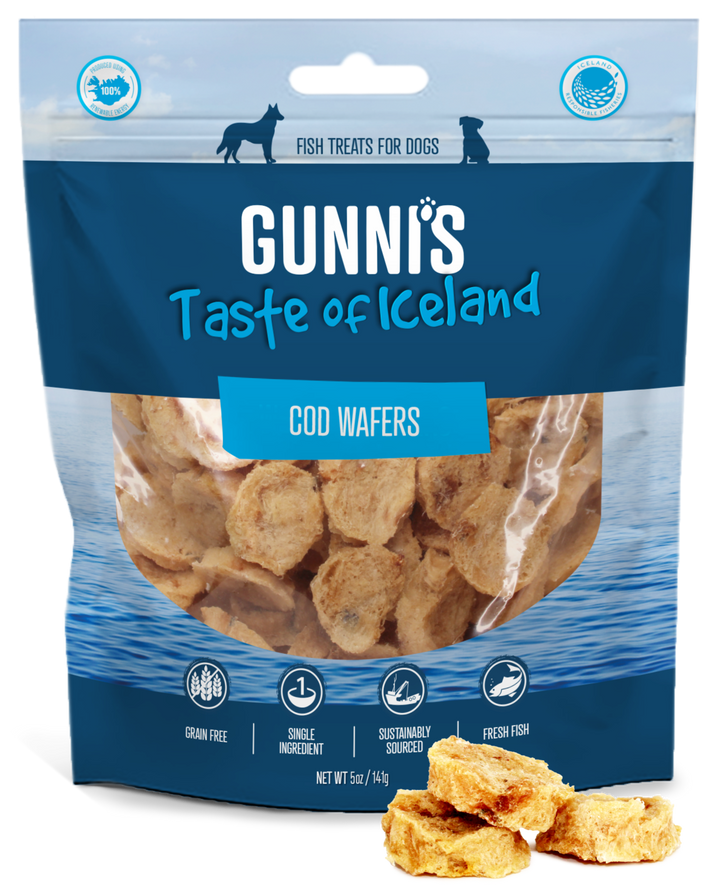 Gunni's Cod Wafers 5oz