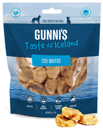Gunni's Cod Wafers 5oz