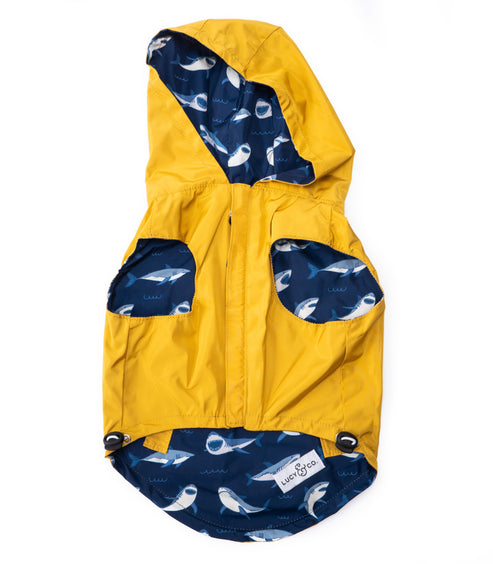 Shark Attack Reversible Raincoat